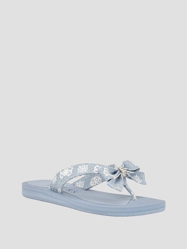 Guess bow sandals sales