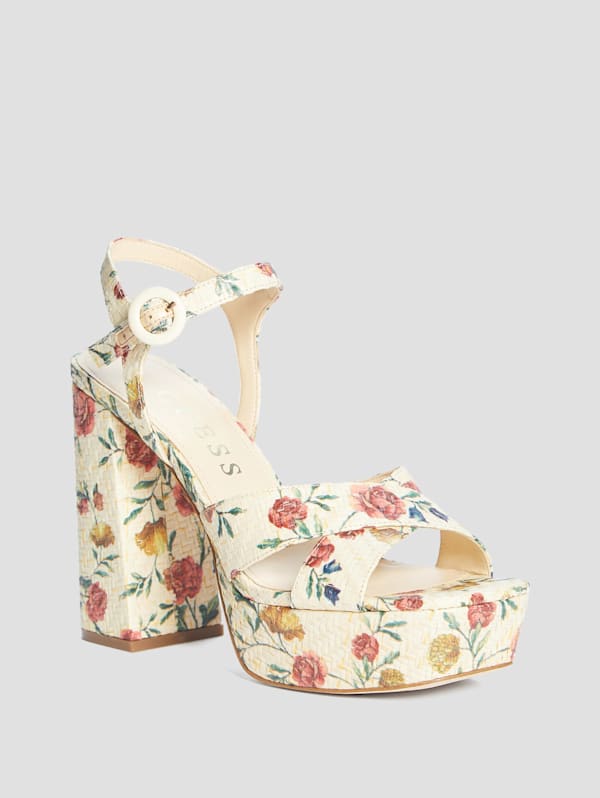 Guess floral shoes 2025