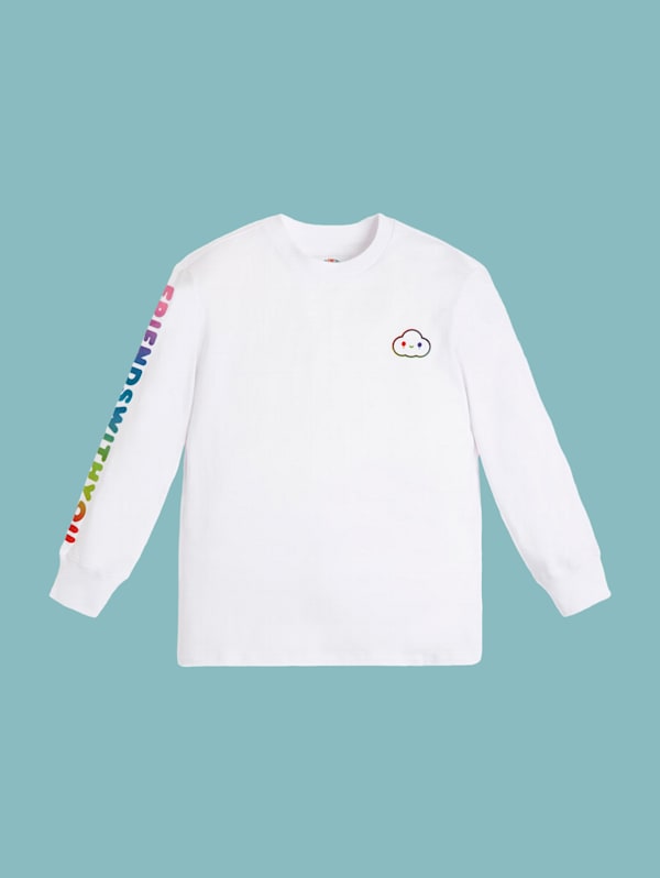 GUESS x FriendsWithYou Unisex Long-Sleeve Tee