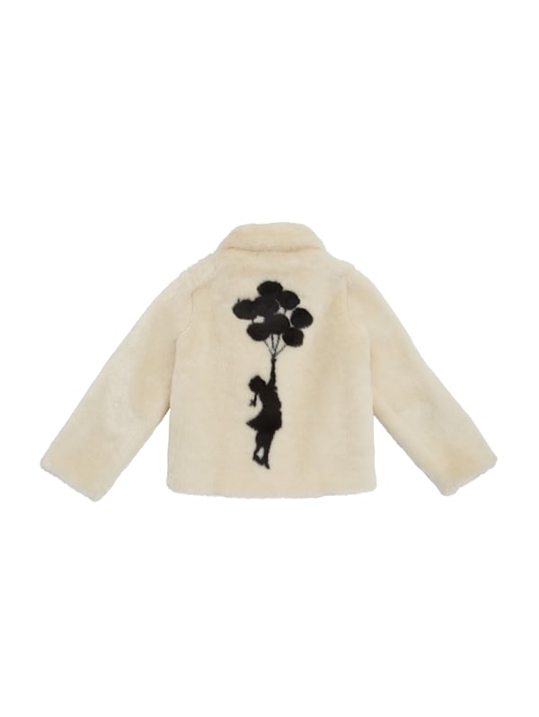 Faux Fur Balloon Girl Peacoat Kids 7 16 GUESS Canada