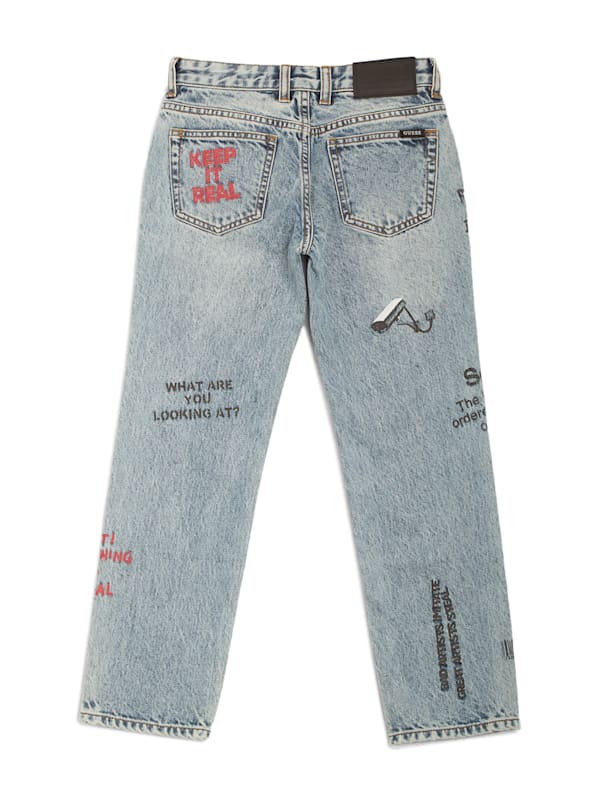 Graphic denim shop