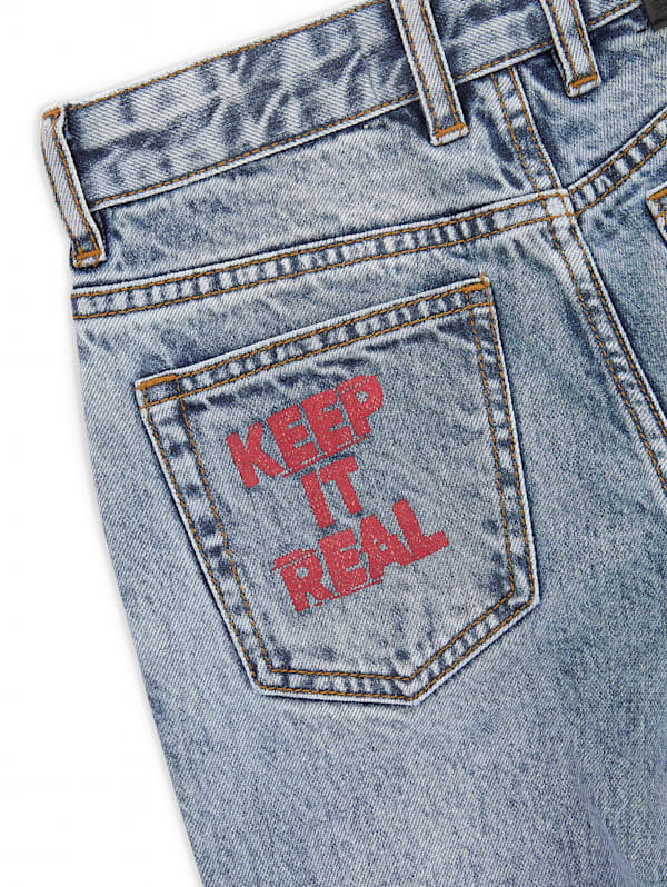 Graffiti Graphic Denim Jeans Kids 7 16 GUESS