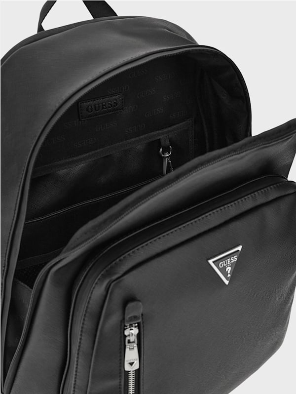 Guess men's leather backpack shop