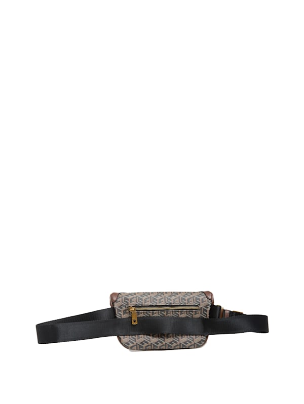 Men's Burberry Sonny Stripe Logo Belt Bag - Black