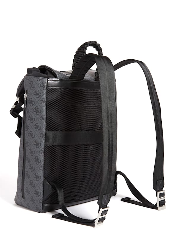 Black backpack guess on sale