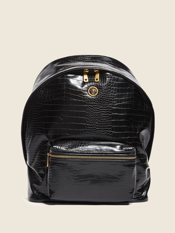 Evening Lion Compact Backpack GUESS Canada