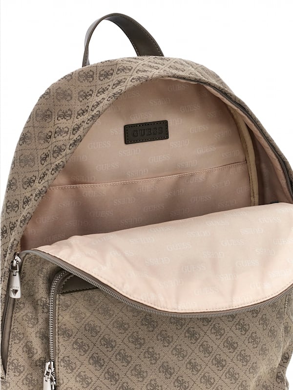 Jacquard Compact Backpack GUESS Canada