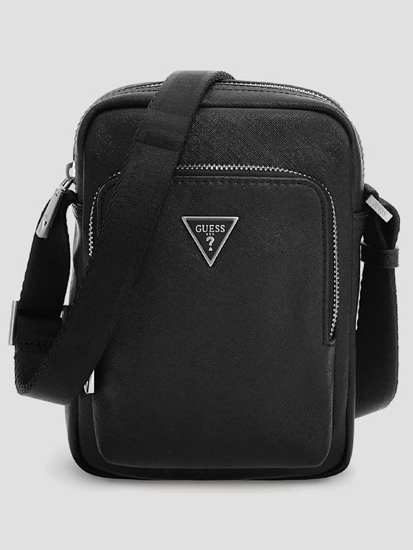 Saffiano leather bandoleer bag hotsell