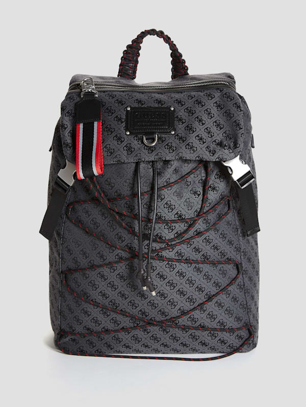 Guess men's leather backpack online