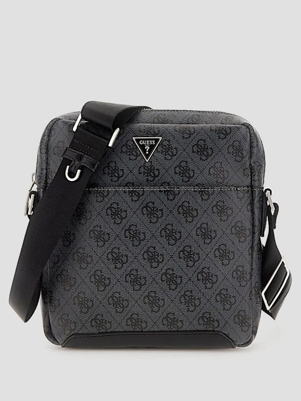 Guess Crossbody Bag Torino male Black size One Size