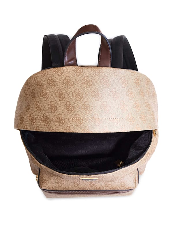 Guess VEZZOLA BUM BAG UNISEX - Riñonera - brown/beige/marrón 