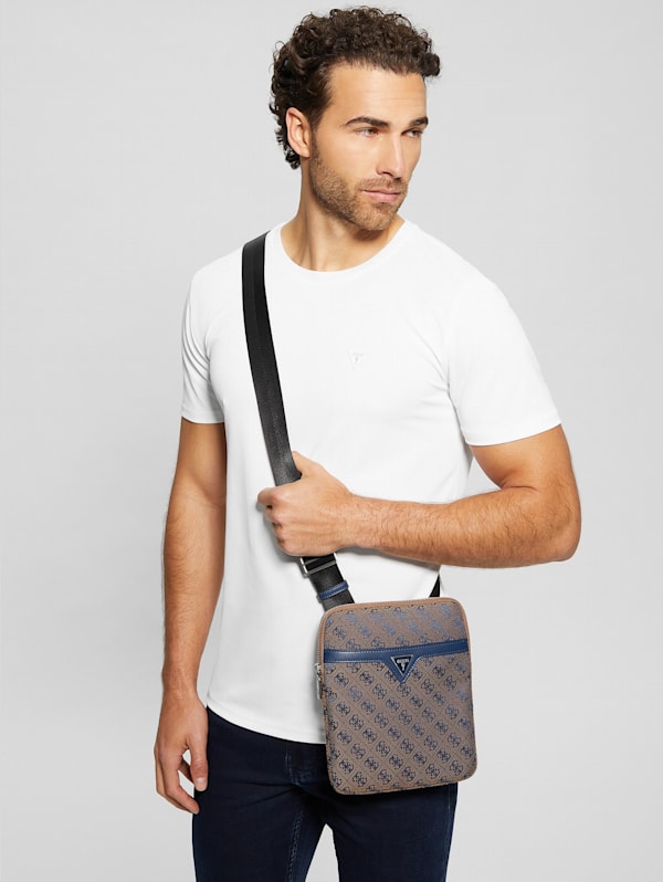 Vezzola Jacquard Flat Crossbody | GUESS