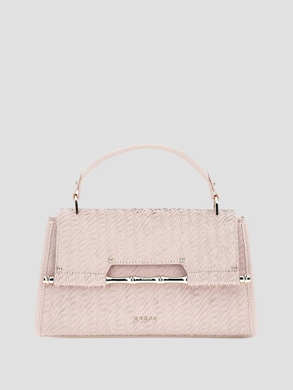 Iris Textured Leather Top Handle Bag Marciano