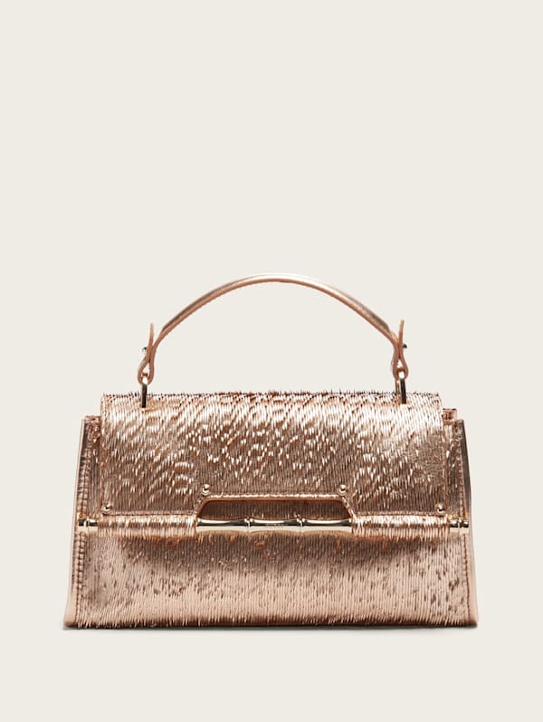 Alia Textured Satchel GUESS Canada