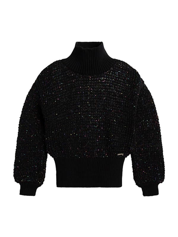 White balloon sleeve sweater online