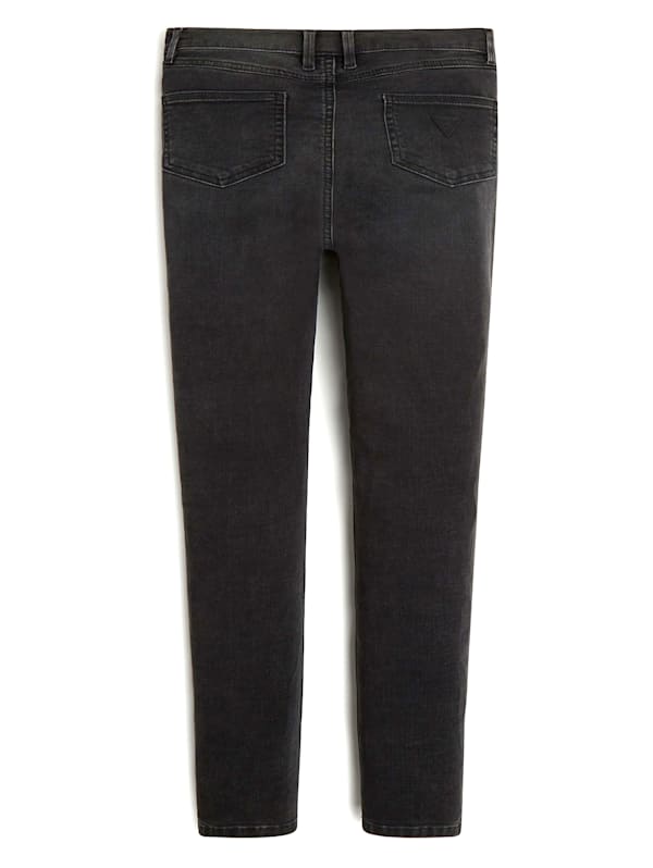 H&M Divided, Black Skinny Button Fly Jeans