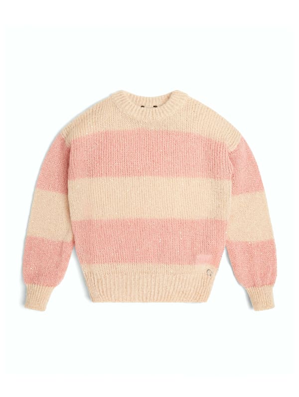 Guess sweater deals striped