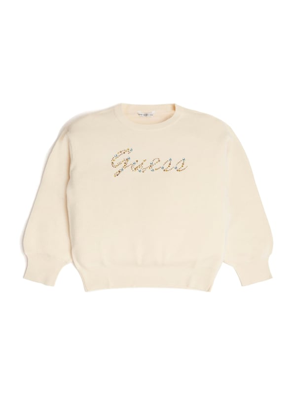 Guess Sweatshirt Crewneck Big Logo Guess Sweatshirt Pullover Women