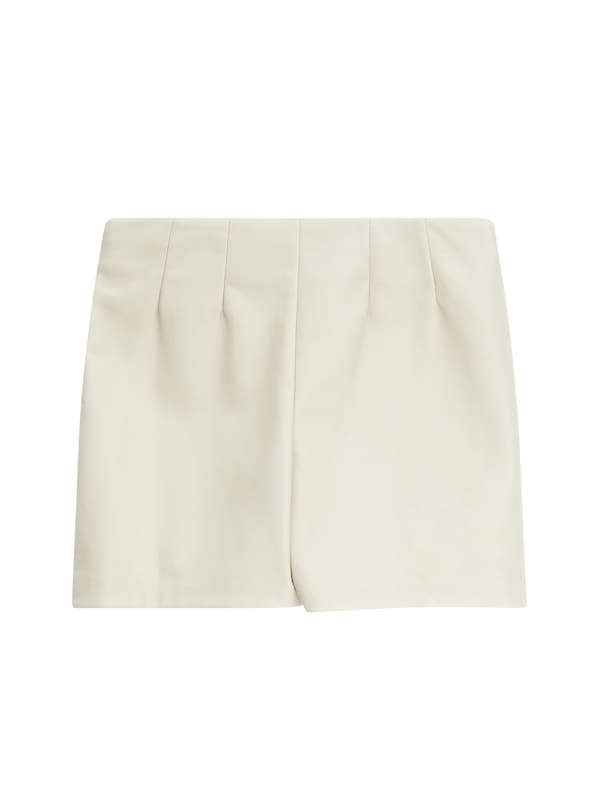White leather skirt size 16 sales