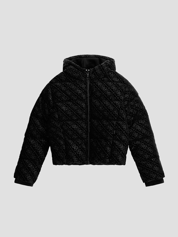 GUESS Padded Puffer Jacket 7 16 Black