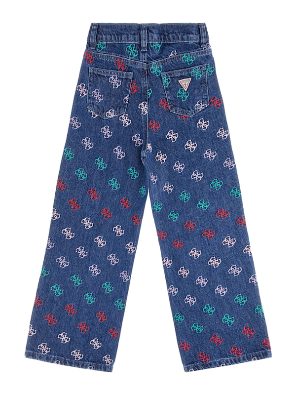 GUESS Teen Girls Blue Denim 4G Jeans