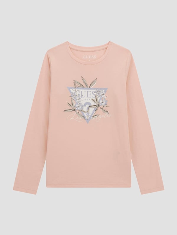 Glitter Signature Triangle Tee 7 16
