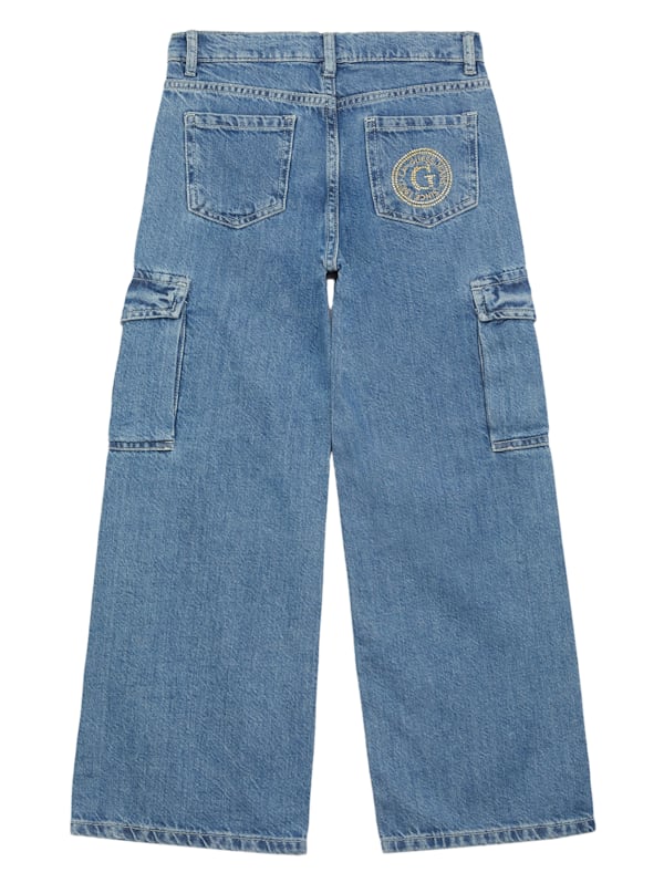 Eco Denim Cargo Pants 7 16 GUESS