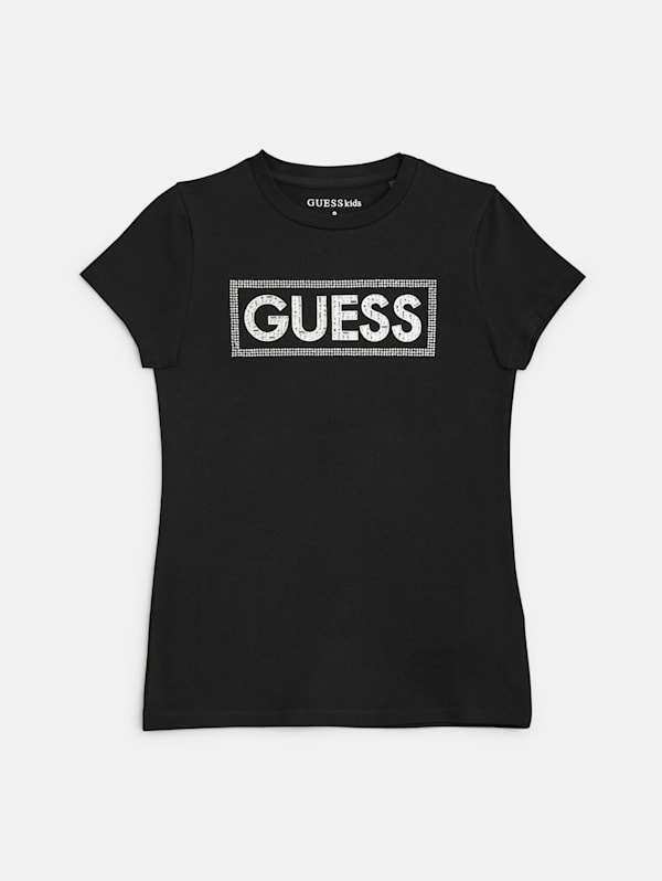 Guess logo shirt hotsell