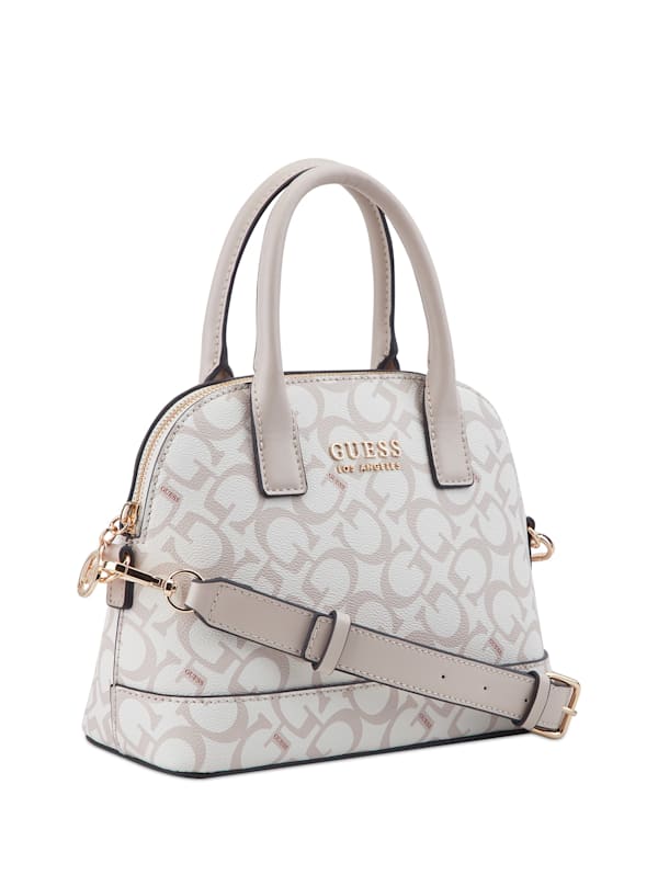 Factory Berkton Logo Dome Satchel Gold One Size