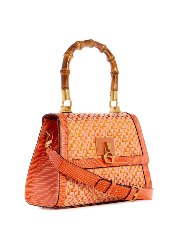 Guess west side flap satchel deals