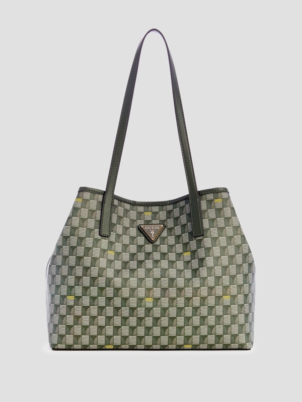 Vikky Geo Signature Tote GUESS