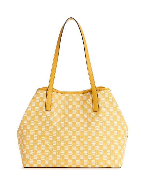 GUESS Vikky Tote Set Yellow One Size
