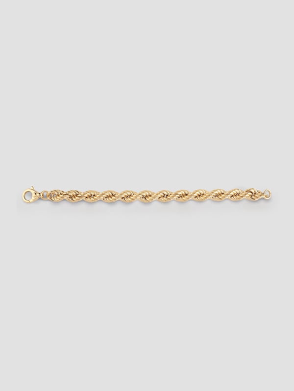 Gold Tone Rope Bracelet GUESS Canada