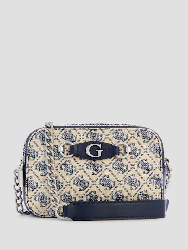 Izzy Glitter Camera Bag | GUESS