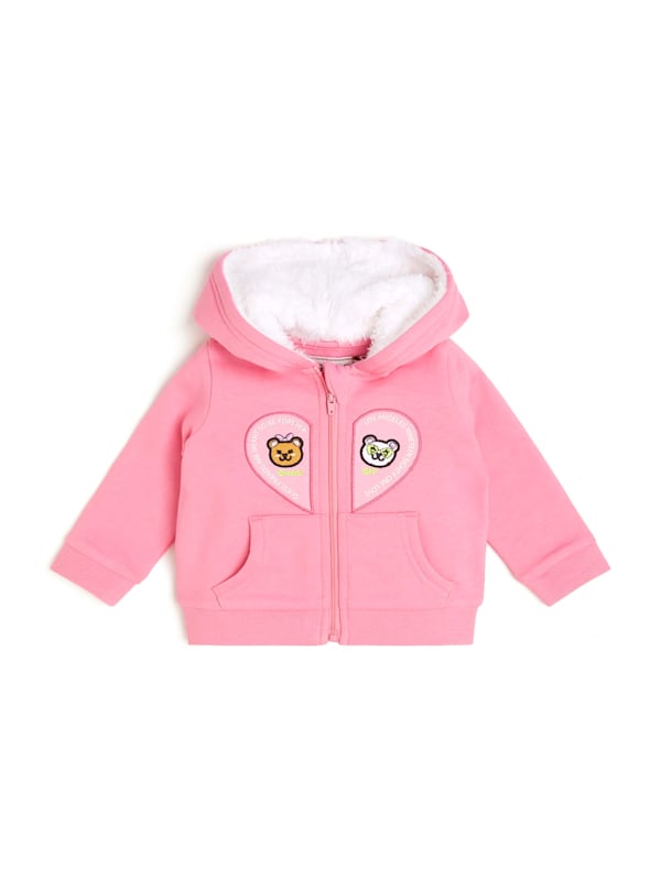 Guess zip hoodie sale