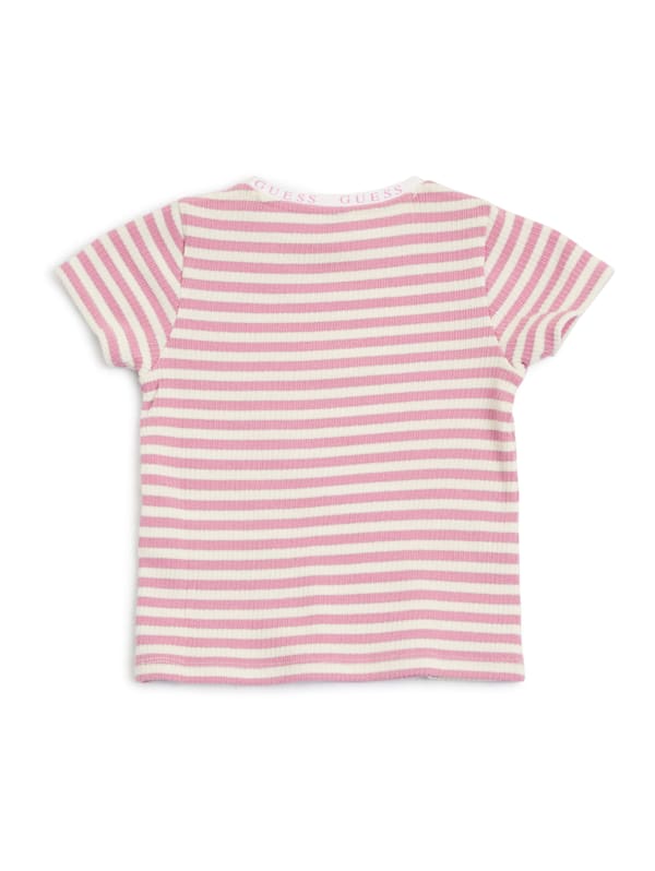 Guess striped tee top