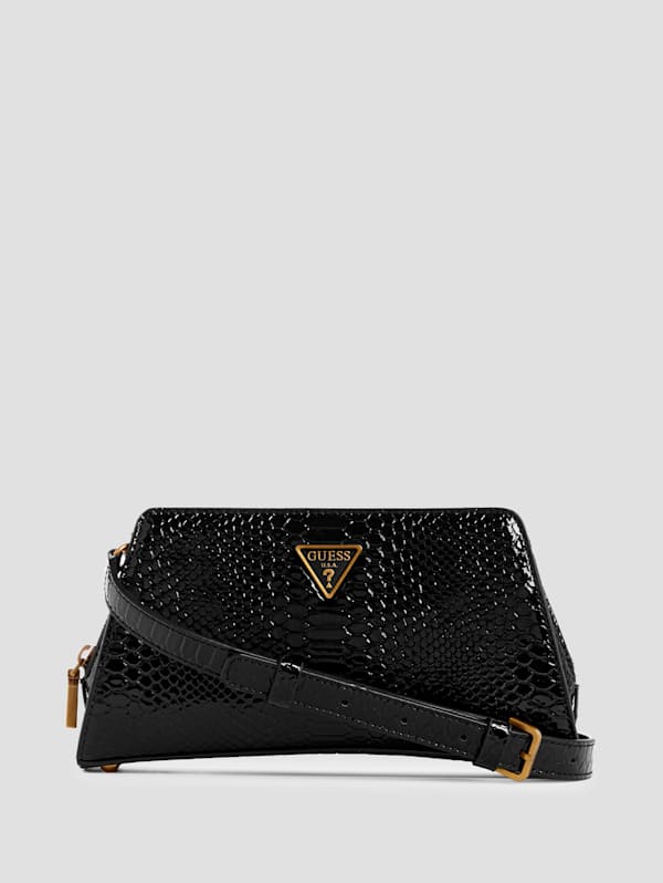 Guess Annita Top Zip Crossbody Black