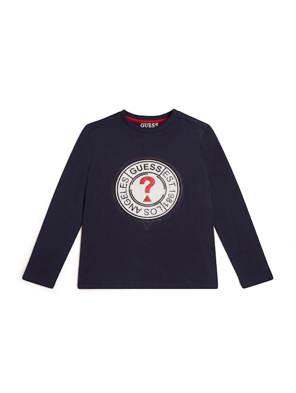 Guess logo long sleeve clearance