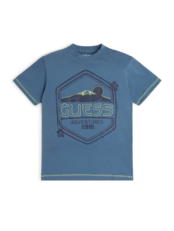 Oversize Washed Logo Tee 7 14