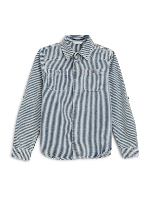 Guess grey striped shirt clearance