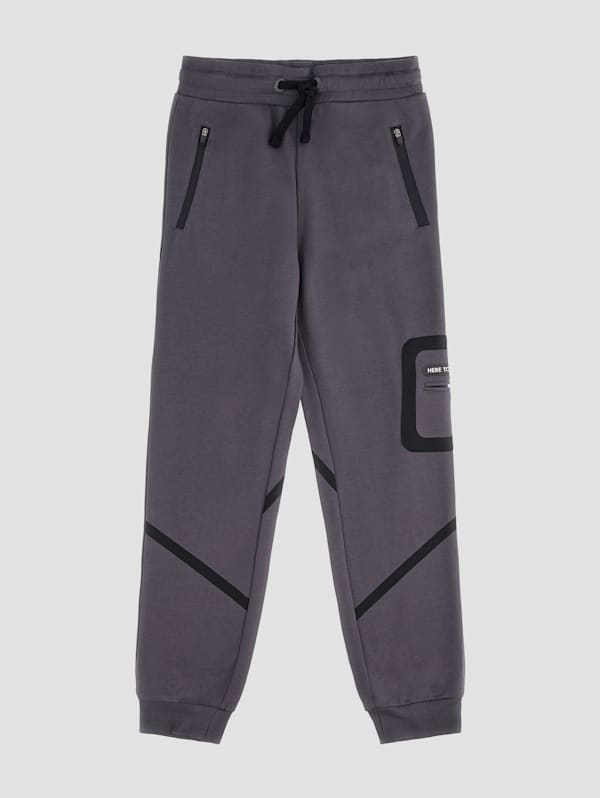 Grey guess joggers discount