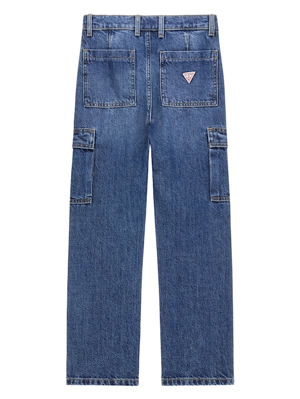Eco Denim Cargo Pants (7-18) | GUESS