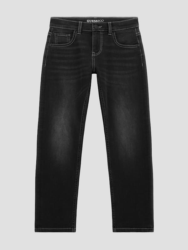 GUESS Eco Straight Jeans 7 16 Black