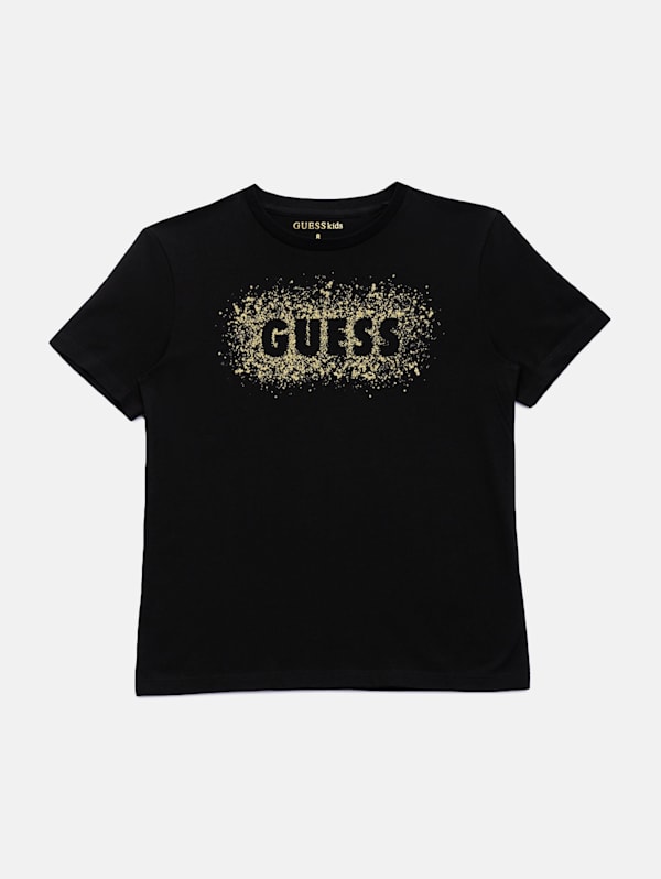 Frank Rhinestone Logo Tee (7-16)