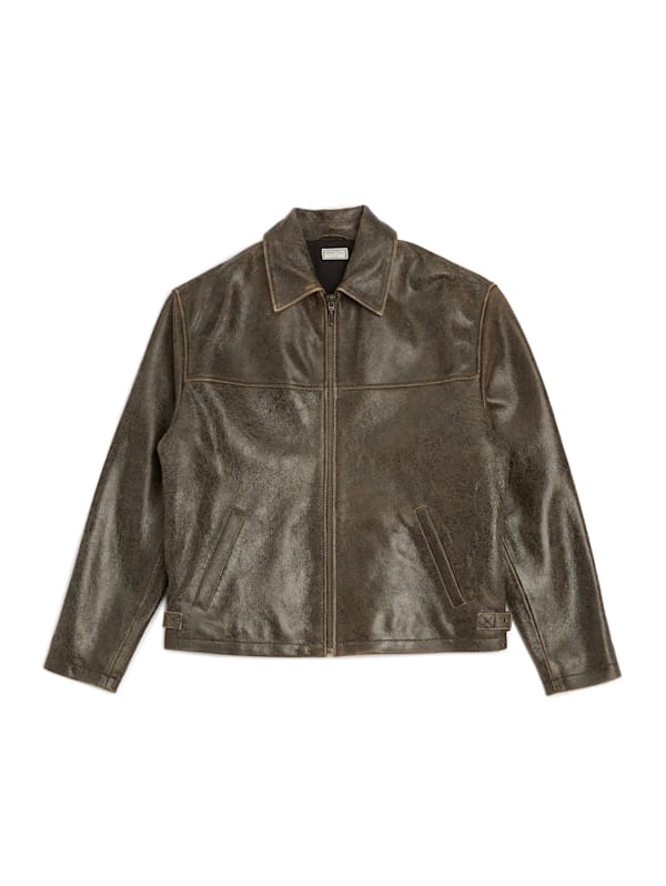 Guess brown jacket cheap