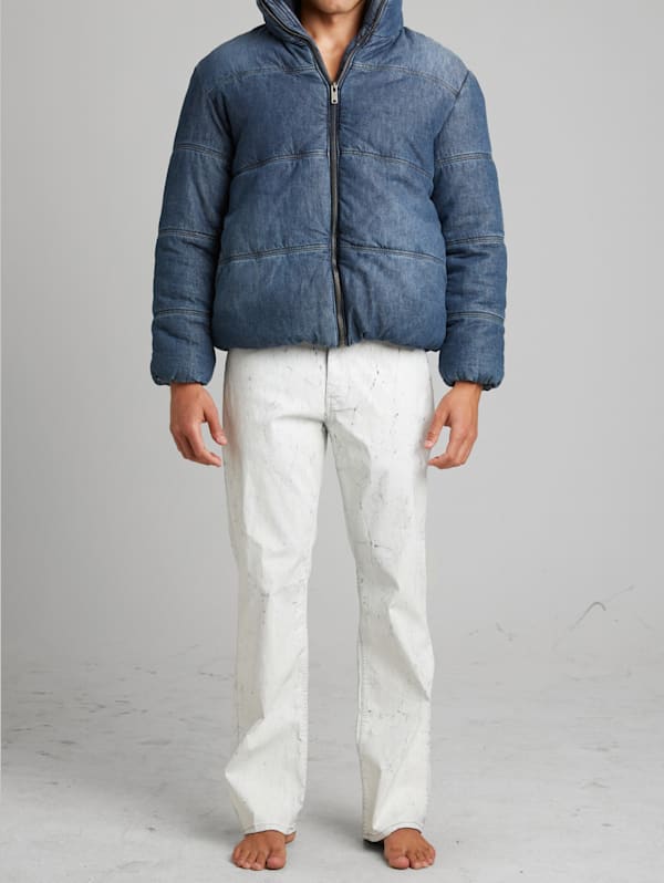 Denim Puffer Jacket GUESS
