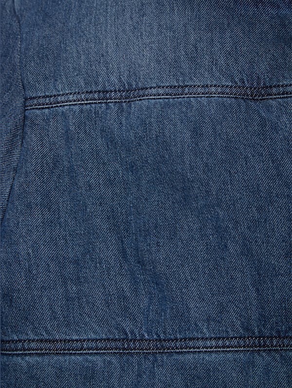 Guess denim hotsell puffer jacket