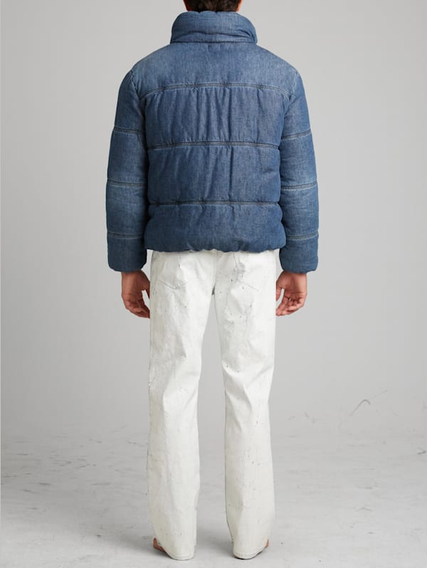 Denim Puffer Jacket GUESS