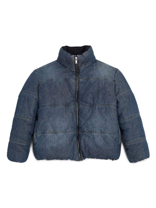 Denim Puffer Jacket GUESS