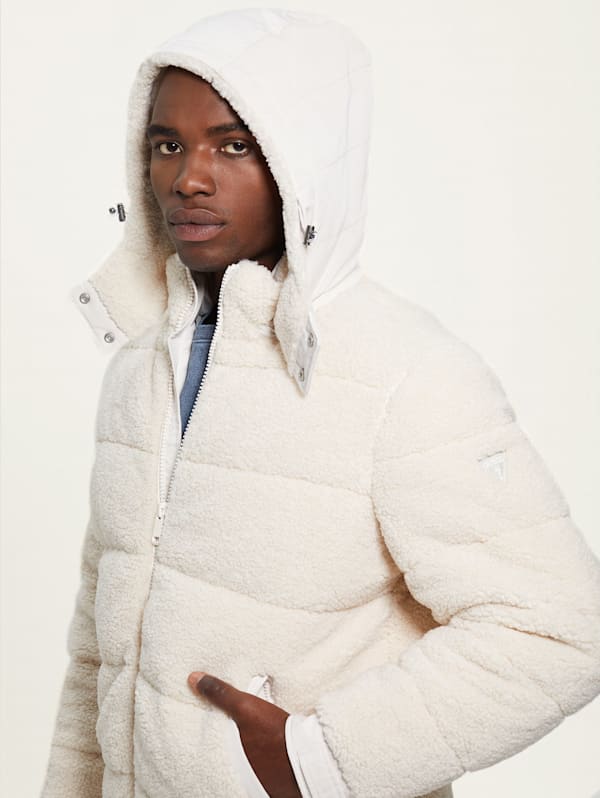 White womens puffer coat store